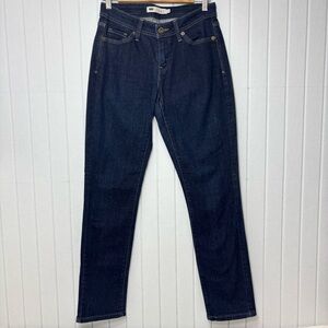 Levi's Curvy 529 Women's Skinny Leg Jeans - Dark Blue Size 6